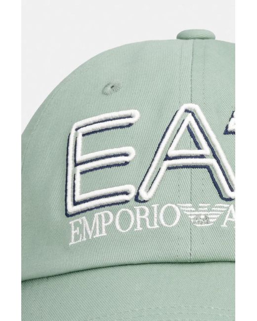 Cappello Da Baseball di EA7 in Green