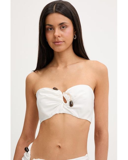 Camicetta di Bardot in White