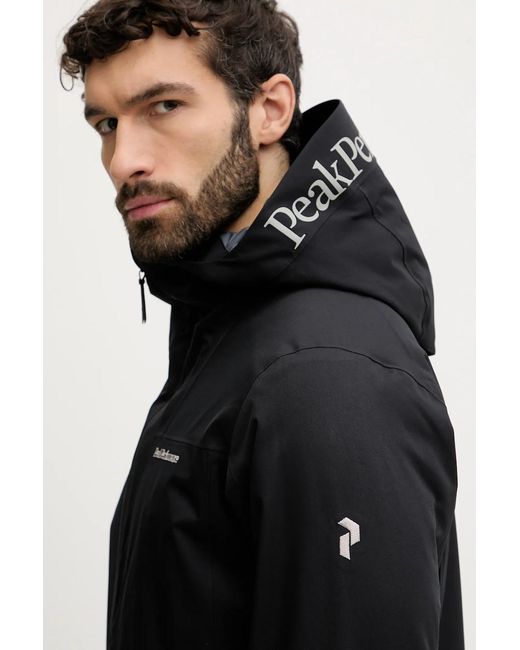 Giacca Da Sci Rider di Peak Performance in Black da Uomo