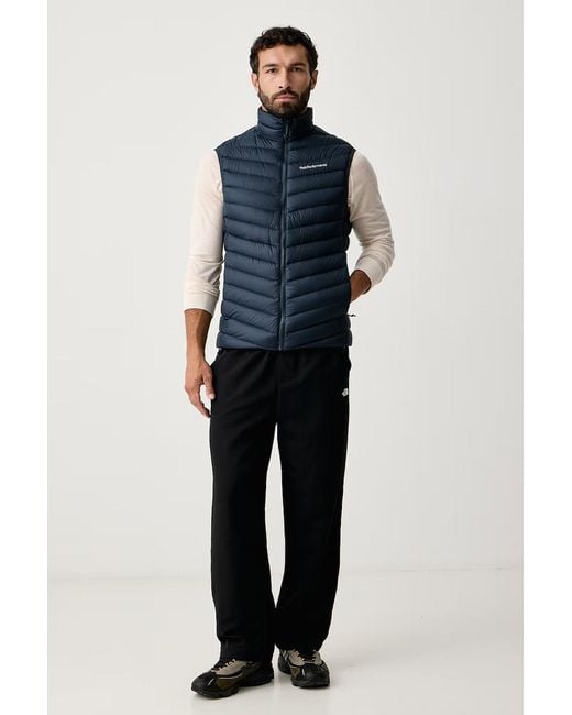 Smanicato di Peak Performance in Blue da Uomo