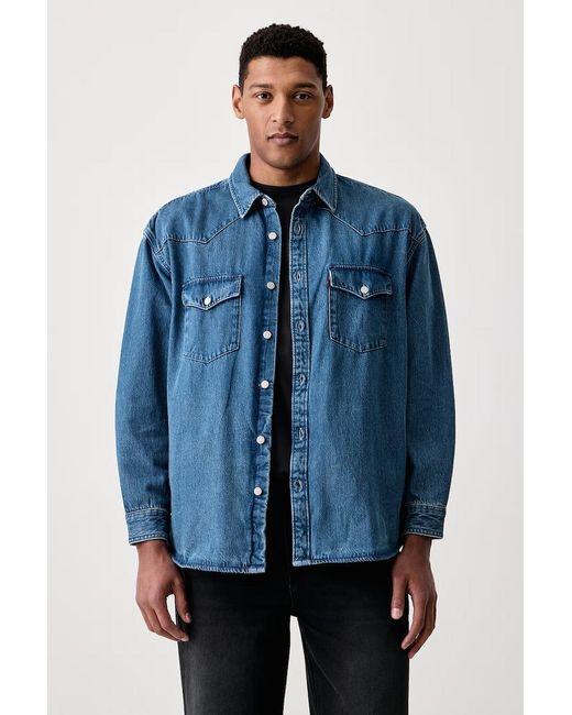 Levi's Giacca Camicia Da Uomo di Levi's in Blue da Uomo