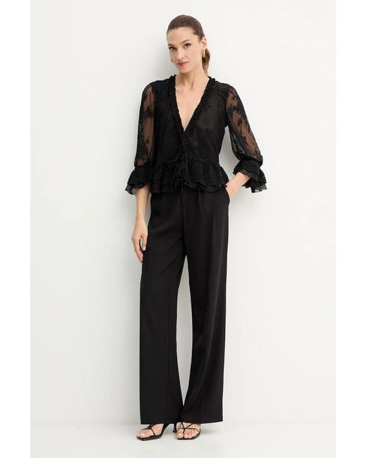 Camicia di Bardot in Black