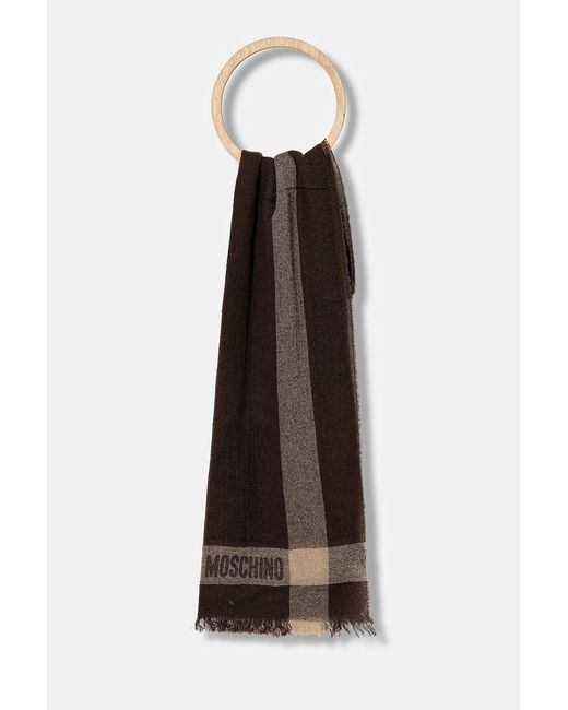 Sciarpa di Moschino in Brown