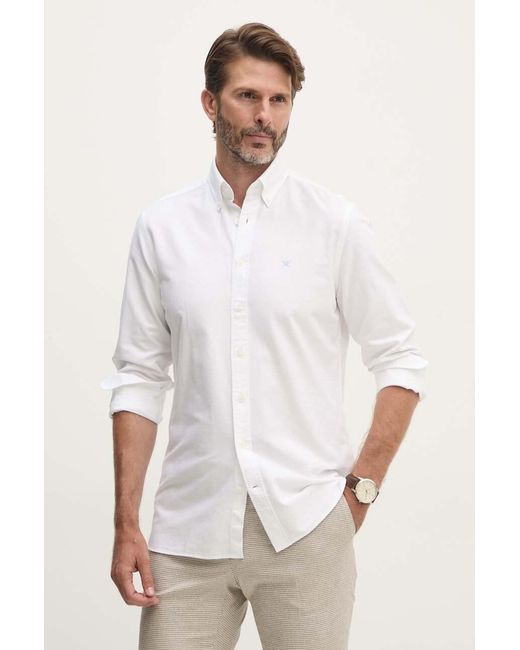 Camicia di Hackett in White da Uomo