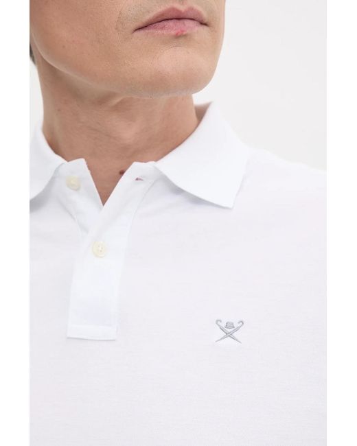 Polo di Hackett in White da Uomo