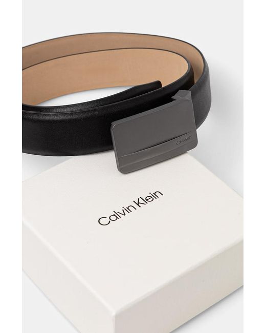 Cintura Da Uomo di Calvin Klein in Black da Uomo