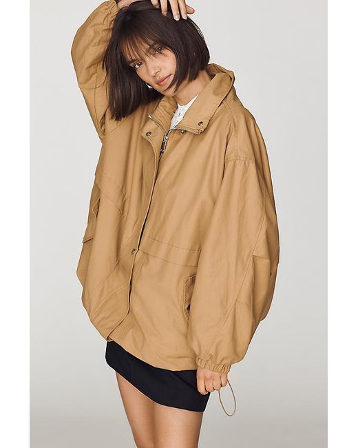 Maeve Natural Oversized Lightweight Jacket