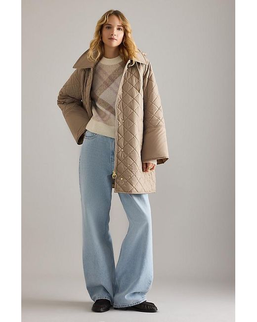 Barbour Blue Cara Quilted Jacket