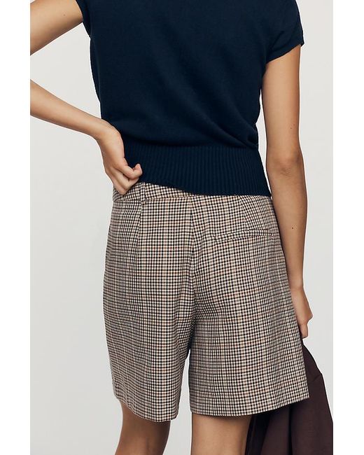 Maeve Multicolor Lowslung Trouser Shorts