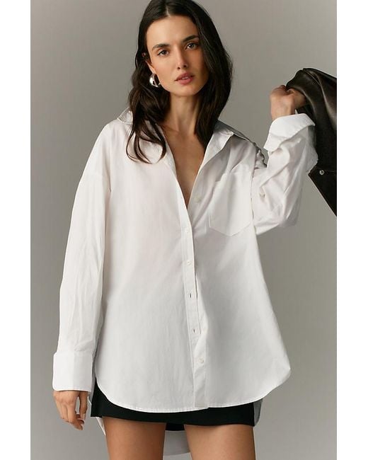 Maeve Black The Bennet Buttondown Shirt By