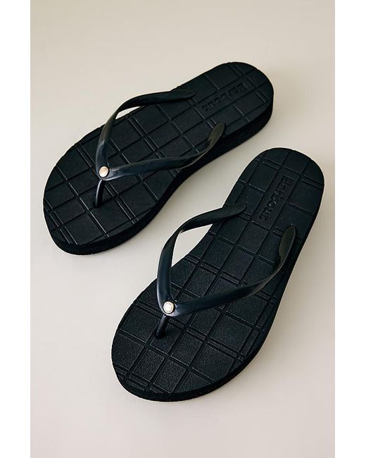 Barbour Black Tilda Toe Post Sandals
