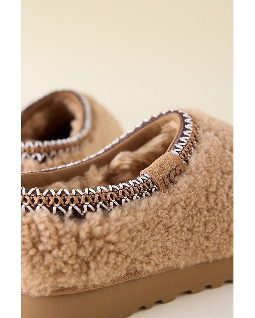 Ugg Natural Tasman Maxi Curly Slippers