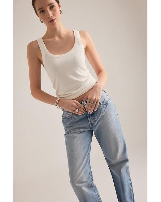 Levi's Blue 501 '90S Mid-Rise Loose Jeans