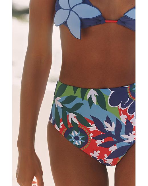 Celandine Multicolor Sophia Ruched Bikini Bottoms