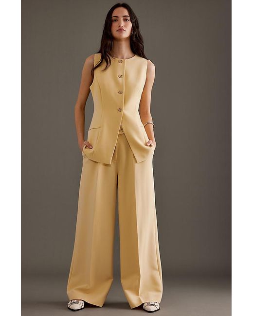 ALIGNE Brown Kimmi Wide-leg Trousers