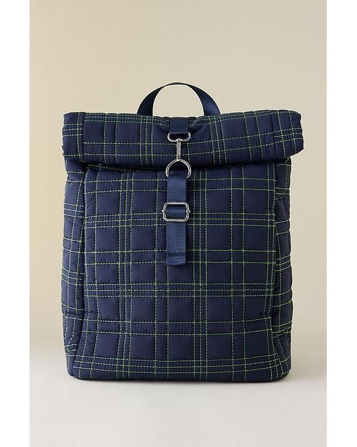 Damson Madder Blue Maja Roll-Top Backpack