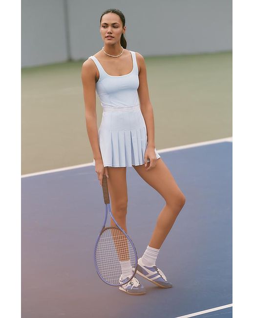 The Upside Gray Peached Lettuce Mini Dress