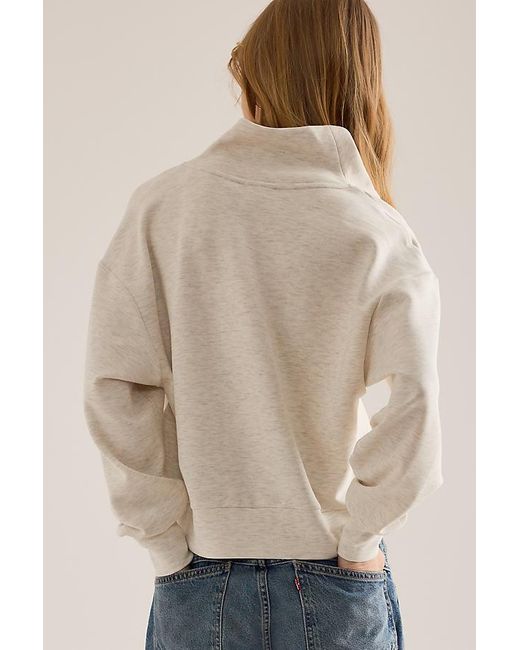 Varley Natural Davidson Half-Zip Sweatshirt