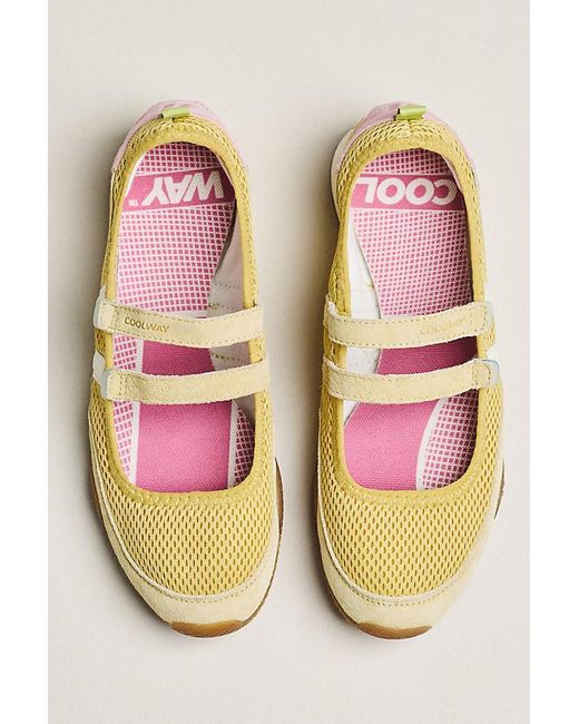 Coolway Pink Bella Mary Jane Trainers
