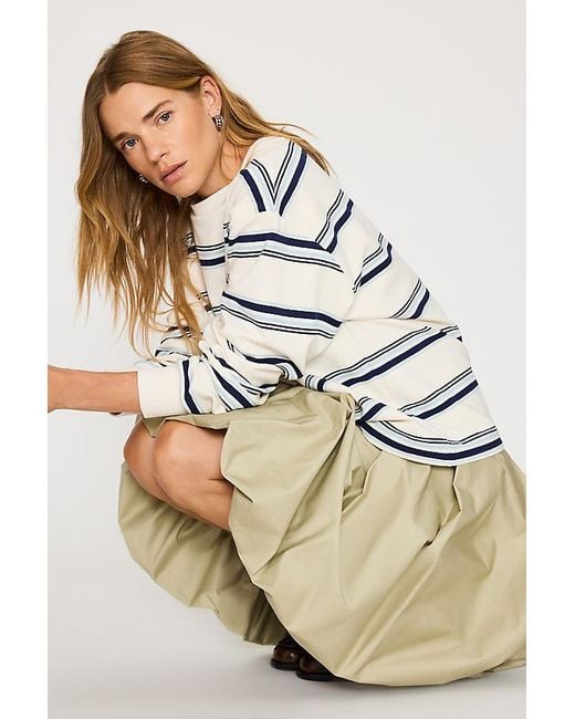 4th & Reckless Natural Shayla Stripe Top