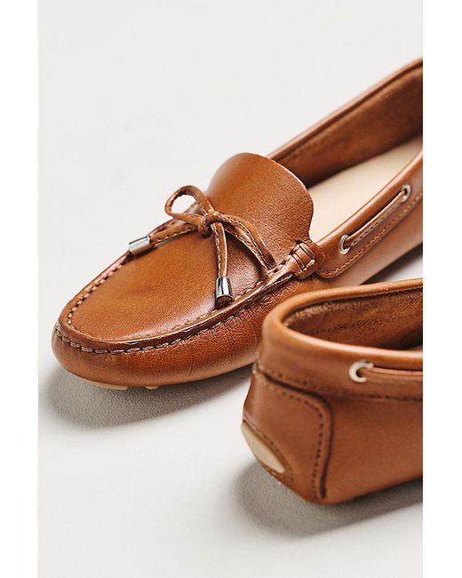 Maeve Brown Bow Driving Moccasins