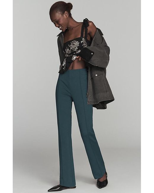Maeve Multicolor The Poppy Kick-Flare Full-Length Pull-On Trousers By