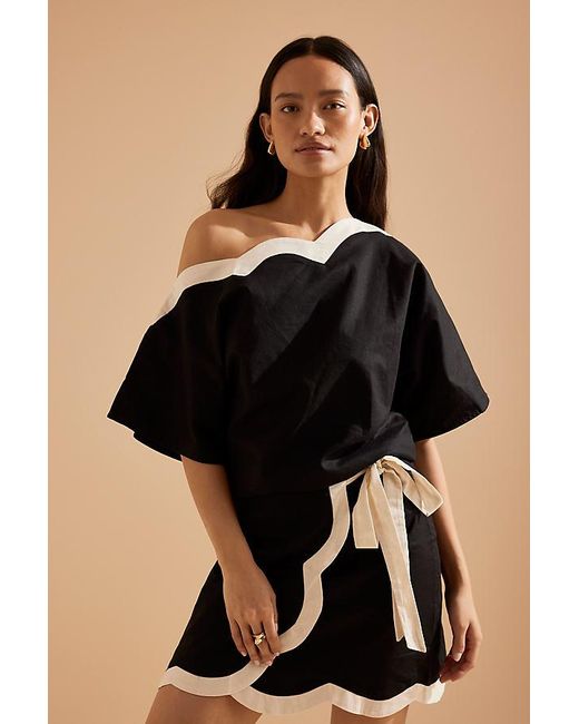 Never Fully Dressed Black Tilly Top