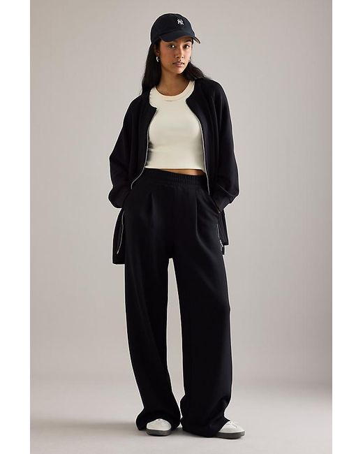 Varley Blue The Extra Wide-Leg 32 Trousers