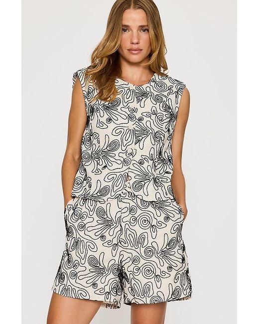 Object Natural Kerry High-Waisted Shorts