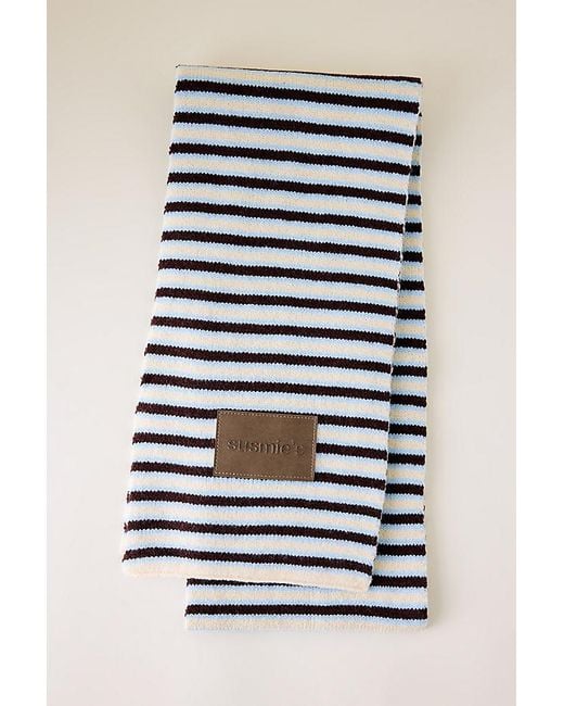 Susmie's Blue Stripe Scarf