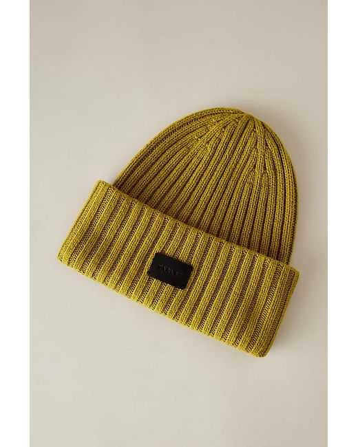 Varley Brown Elva Chunky Rib Beanie