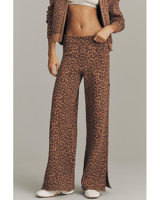 The Upside Brown Malawi Freya Knit Trousers