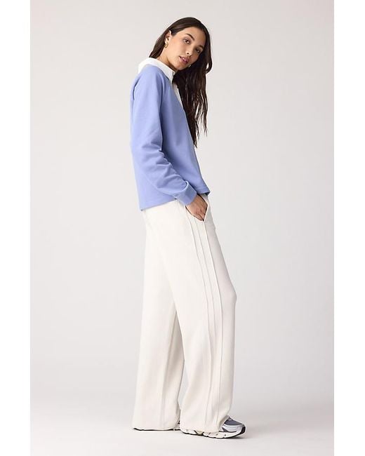 Sweaty Betty Blue Revive Rugby Sweatshirt
