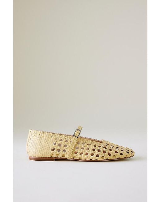 Miista Metallic Yeida Butter Ballet Flats