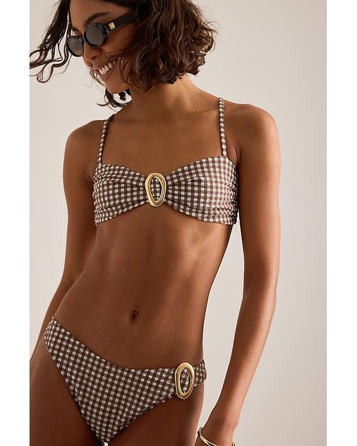 Away That Day Brown Cabo Verde Bikini Bottoms