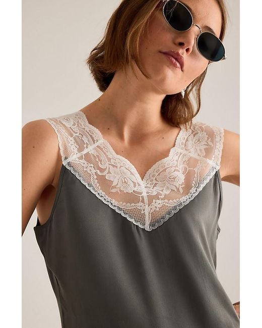 OperaSPORT Multicolor Livia Lace-Trim Top