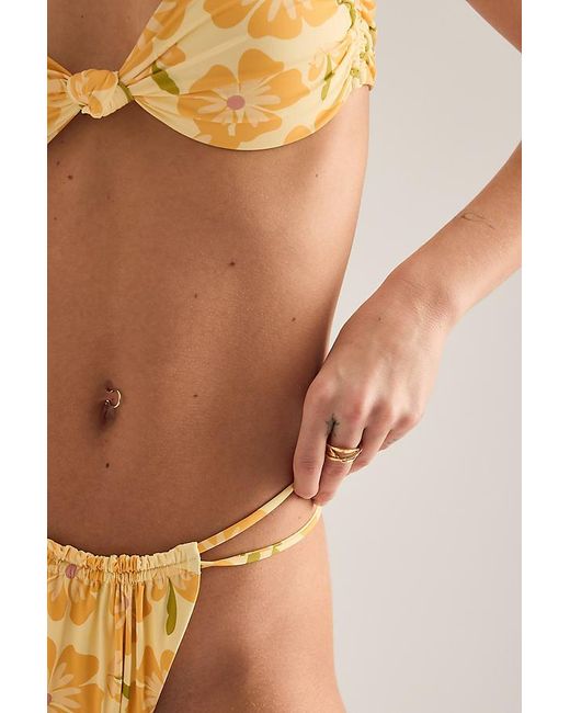Wild Lovers Yellow Sundance Bikini Bottom