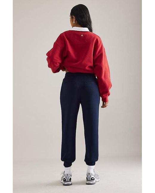 Varley Blue Slim Cuffed Joggers