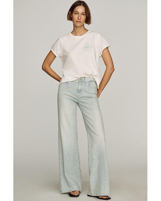 Maeve White The Caitlin Boxy T-Shirt By