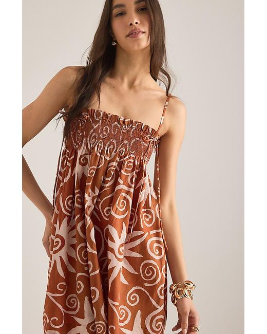 Damson Madder Red Lilo Mini Dress