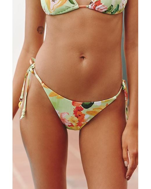 Seafolly Green Rio Bikini Bottoms
