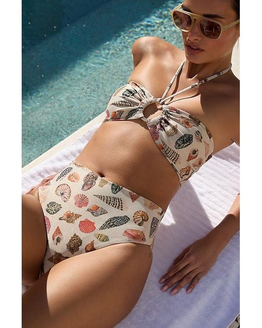 MALAI Multicolor Moon Bay Bikini Bottoms
