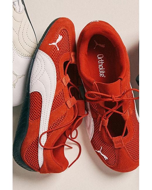 PUMA Gray Speedcat Go Trainers