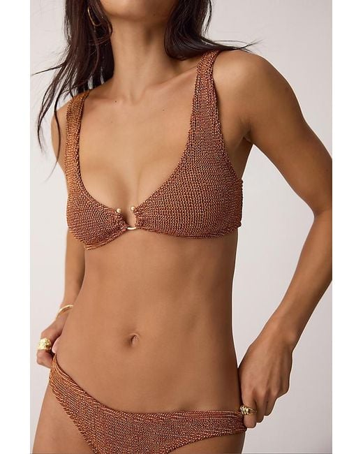 Bondeye Brown Sign Bikini Bottoms