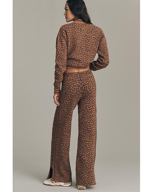 The Upside Brown Malawi Freya Knit Trousers