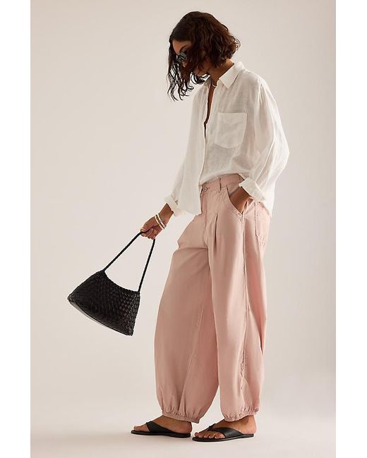 Pilcro Natural Balloon Trousers