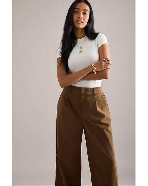 Varley Natural Rocio Corduroy Wide-Leg Trousers