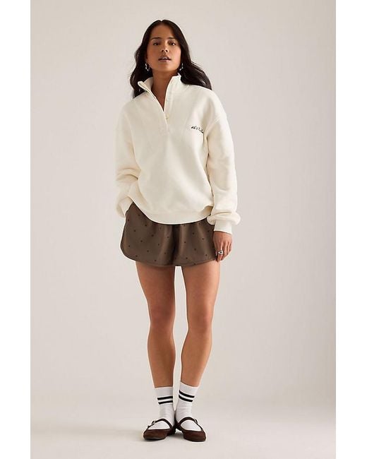 4th & Reckless Natural Tess High-Neck Sweatshirt