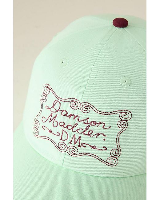 Damson Madder Green Baseball Cap