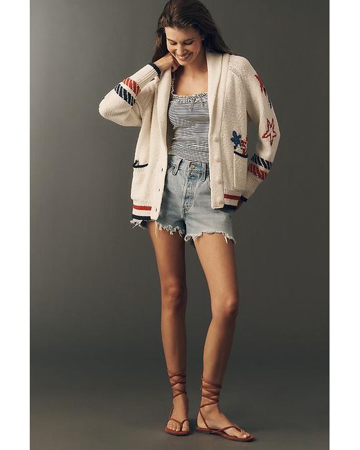 Maeve Black Sailboat Cardigan